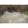 Natural Paving Single Size Flagstones 290 x 600mm Harvest 17.8m²