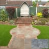 Natural Paving Circle Kit 2 Ring 2400mm Diameter Promenade