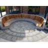 Natural Paving Circle Kit 3 Ring 3000mm Diameter Promenade