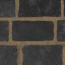 Natural Paving Weathered Cobbles Mixed Pack Ebony 15m²