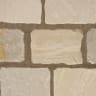 Natural Paving Weathered Cobbles 100 x 100mm Pack 6m² Calico