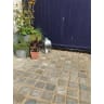 Natural Paving Weathered Cobbles Mixed Pack Pewter 15m²