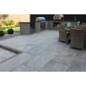 Vitripiazza Di Pietra Porcelain Flagstones 1200 x 600 x 20mm Nero