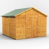 Power Sheds 10 x 10 Power Apex Double Door Security Shed