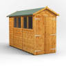 Power Sheds 10 x 4 Power Apex Double Door Garden Shed