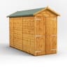 Power Sheds 10 x 4 Power Apex Windowless Double Door Garden Shed