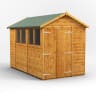 Power Sheds 10 x 6 Power Apex Double Door Garden Shed