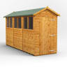 Power Sheds 12 x 4 Power Apex Garden Shed