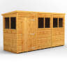 Power Sheds 12 x 4 Power Pent Garden Shed