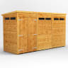 Power Sheds 12 x 4 Power Pent Double Door Security Shed