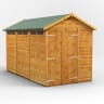 Power Sheds 12 x 6 Power Apex Double Door Security Shed