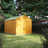 Power Sheds 12 x 8 Power Apex Windowless Double Door Garden Shed