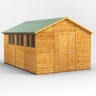 Power Sheds 14 x 10 Power Apex Garden Shed