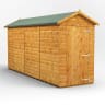 Power Sheds 14 x 4 Power Apex Windowless Garden Shed