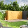 Power Sheds 14 x 4 Power Pent Windowless Garden Shed