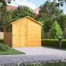 Power Sheds 14 x 8 Power Apex Double Door Garden Shed