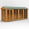 Power Sheds 16 x 4 Power Apex Summerhouse