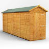 Power Sheds 16 x 4 Power Apex Windowless Garden Shed