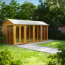 Power Sheds 16 x 6 Power Apex Summerhouse