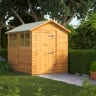 Powersheds 8 x 6 Apex Garden Shed