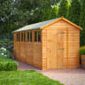 Powersheds 8 x 6 Overlap Apex Garden Shed