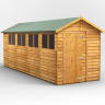 Powersheds 8 x 6 Overlap Apex Garden Shed