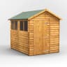 Powersheds 8 x 6 Overlap Apex Garden Shed