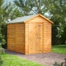 Powersheds 8 x 6 Overlap Apex Windowless Garden Shed