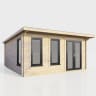 Power Sheds 16 x 14 Power Pent Log Cabin Doors to the Right 44mm