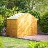 Power Sheds 6 x 10 Power Apex Windowless Double Door Garden Shed