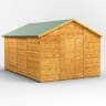 Power Sheds 14 x 10 Power Apex Windowless Garden Shed