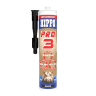 Hippo Pro 3 Sealant Adhesive And Filler 310ml Black