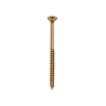 Vortex Professional Multi-Purpose Power Screw 5 x 100mm Zinc & Yellow Passivated Box of 100