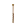 Vortex Prof Multi-Purpose Power Screw CE Approved 4 x 70mm Zinc & Yellow Passivated Box of 200