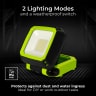 Luceco Compact USB Rechargeable Worklight with Stand and Handle 750lm