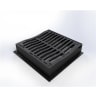 EJ Gully Grating Hinged Dished KMD C250 330 x 330mm (L x W)