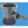 McAlpine Drain Connector with Boss including Blanking Cap