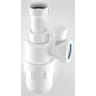 McAlpine Anti Siphon Adjustable Inlet Bottle Trap 27.94mm Dia White