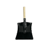 Brushware Hand Shovel 225 x 265mm Black Wooden Handle