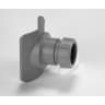 McAlpine Mechanical Soil Pipe Boss Connector Grey