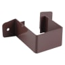 Wavin Osma SquareLine Pipe Bracket Stand Off 61mm Brown