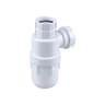 Wavin Osma Waste Adjustable Bottle Trap 75mm Seal 32mm White