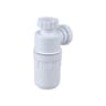 Wavin Osma Waste Anti-Syphon Bottle Trap 75mm Seal 32mm White