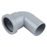 Wavin Osma Waste Push-Fit Spigot Bend 90° 32mm Grey