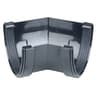 Wavin Osma DeepLine Gutter Angle 45° 113mm Black