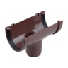 Wavin Osma DeepLine Running Outlet 113mm Brown