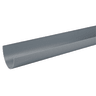 Wavin Osma RoundLine Gutter 112mm Grey 2m