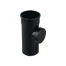 Wavin Osma RoundLine Access Pipe With Screwed Door 68mm Black