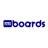 MiBoard FR Polycolour 8x4 Light Grey 