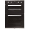 Prima+ Built-In Double Electric Oven Black